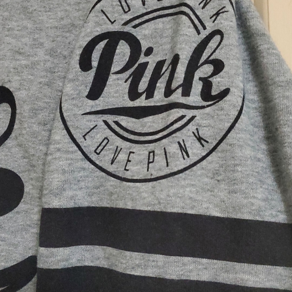 Pink Campus Cursive Logo Crew - image 3